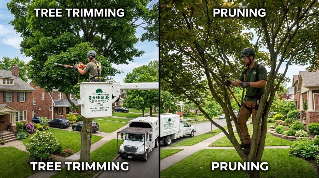 Tree trimming service
