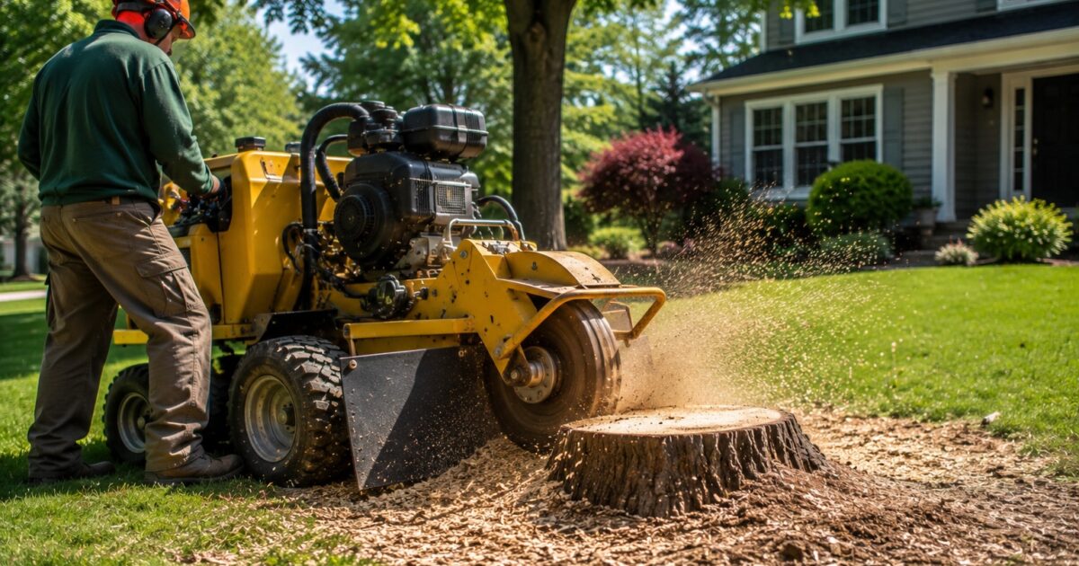 Why Stump Grinding Service Matters After Tree Removal